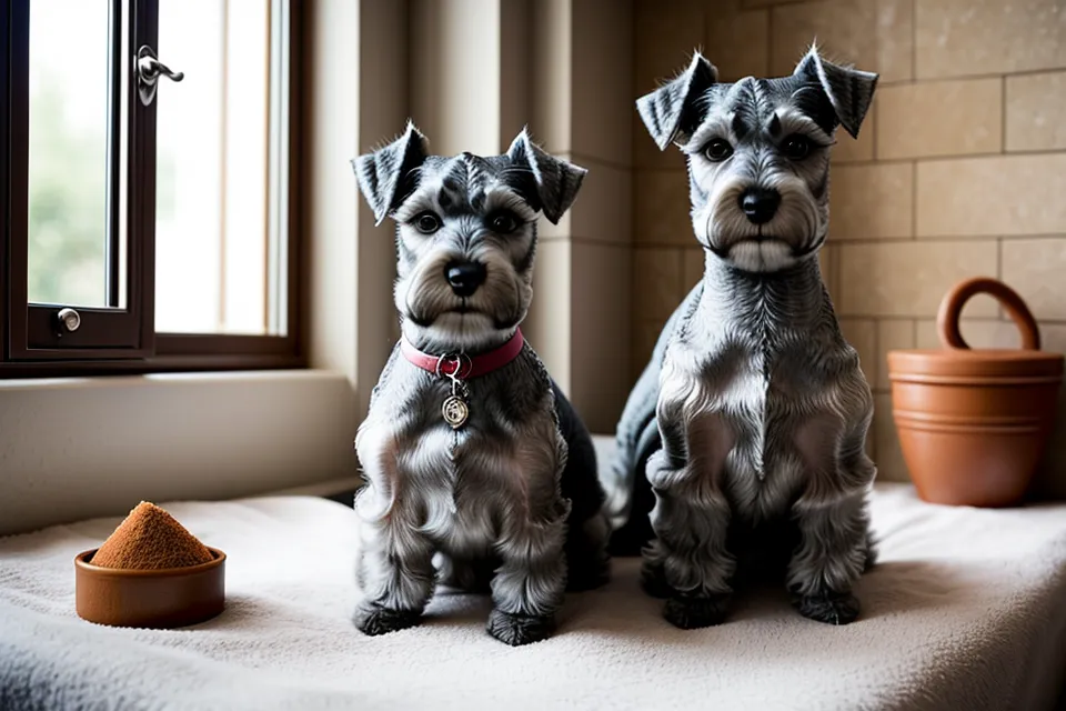 Cada cuánto tiempo se debe bañar a un schnauzer para evitar nudos