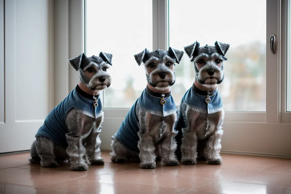 Ingredientes seguros para galletas caninas de Navidad: algarroba y avena sobre la encimera