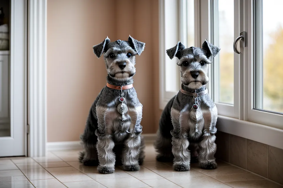 Trucos caseros para limpiar el pelo de perro schnauzer de la alfombra del salón