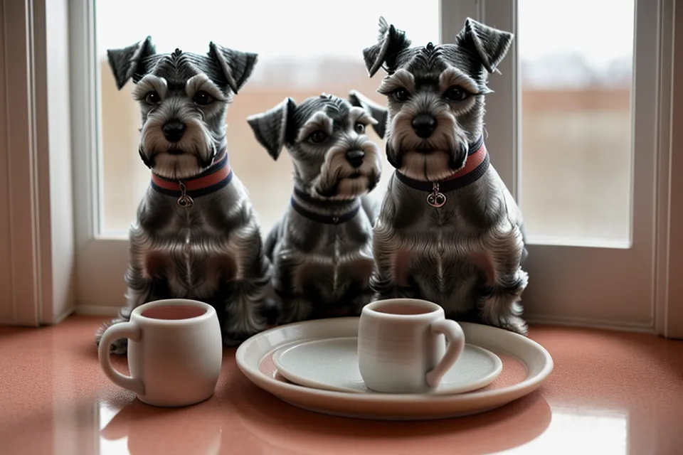Alimentos tóxicos para perros como chocolate, uvas y ajo en una cocina