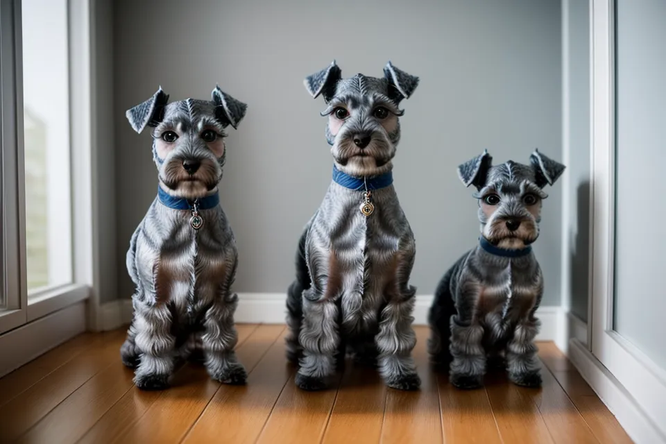 DIY dog clothing workspace with patterns and sewing tools on a table